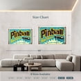 thumbnail image 4 of Elephant Stock Pinball Machine Game Room Wall Sign Wall Art - Horizontal Multi Panel Canvas - Living Room Wall Decor - Wall Signs Multi Panel - Turquoise And Black Decor - 65" x 42", 4 of 8