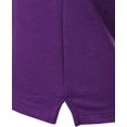 thumbnail image 4 of A2Y Women's Basic Casual Essentials 4-Button Junior-Fit PK Cotton Pique Polo Shirt Purple S, 4 of 6
