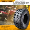 FREE COUNTRY 8PR Premium ATV/UTV Tires 27x9x12 & 27x11x12 fit 20 Yamaha