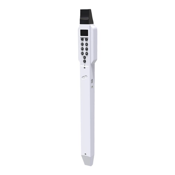 FLhrweasw Pocket Saxophone Portable Mini Digital Saxophone Altavoz Incorporado (Blanco)