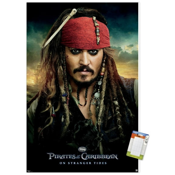 Disney Pirates of the Caribbean: On Stranger Tides - One Sheet Wall Poster, 14.725" x 22.375"