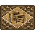 thumbnail image 1 of Ahgly Company Indoor Rectangle Patterned School Bus Yellow Area Rugs, 5' x 7', 1 of 6
