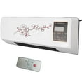 thumbnail image 4 of Kchsji Wall‑Mounted Electric Space Heater With Towel Rack, 1400W Quick Heat, Overheat Protection, Energy Saving Thermostat, Remote Control, Quiet, Compact Drying And Heating For Bath Bedroom Office, 4 of 7