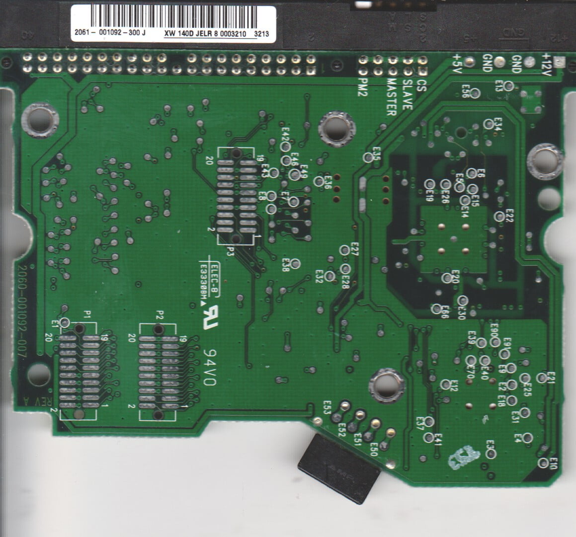 PCB: 2060-001130-012 Rev A, WD800, WD Caviar