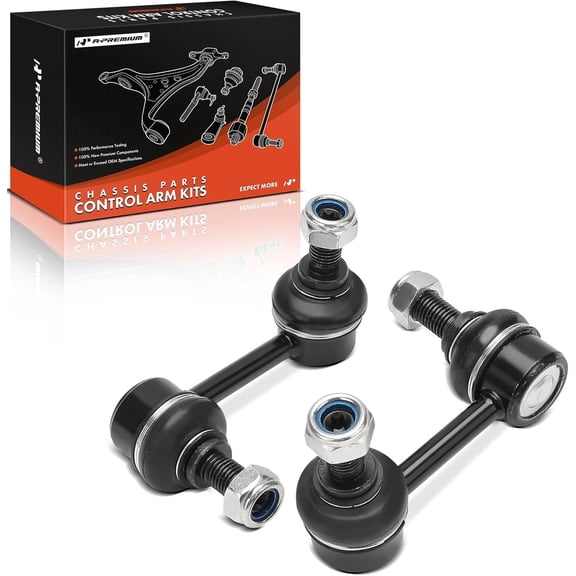 A-Premium 2 x Rear Sway Bar Links Stabilizer Bar Links, Compatible with Dodge Journey 2009-2018