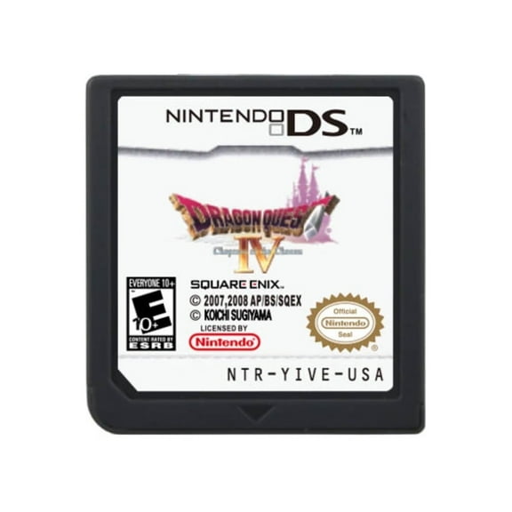 Dragon Quest IV: Chapters of the Chosen North America Version, Cartridges Only