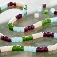thumbnail image 2 of Bead Landing Purple, Green & Blue Glass Cube Beads, 3mm, 12 Pack, 2 of 3