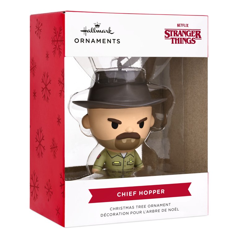 Stranger Things Christmas Ornament Hopper