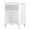 White+Green, variant on PAPROOS Nightstand with Drawer and Open Shelf, Small Bedside Table, Modern Night Stand End Table for Bedroom, Kids Room, Girls Room, Dorm, White
