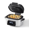 thumbnail image 2 of Starfrit 7-in-1 Indoor Air Fryer Grill - 6L Cooking Capacity - Air Fryer Basket & Cast Aluminum Grill Plate - 1660 Watts, 2 of 9