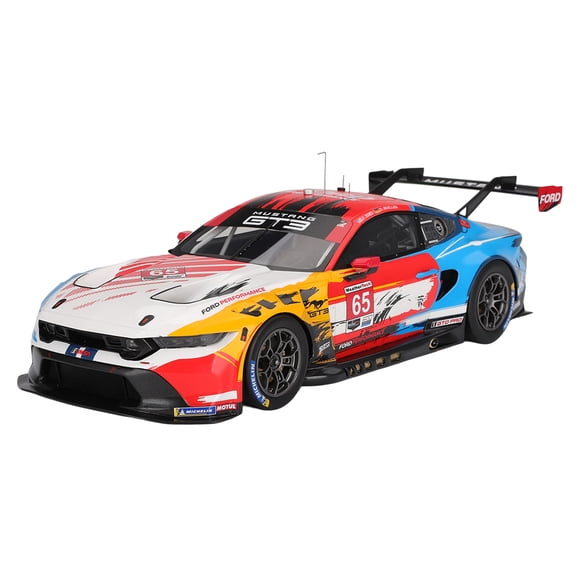 Ford Mustang GT3 #65 Joey Hand - Dirk Muller "Ford Multimatic Motorsports" "Motul Course de Monterey - Laguna Seca" (2024) 1/18 Model Car by Top Speed