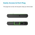 thumbnail image 5 of Takfox Case For Samsung Galaxy S22 Ultra,Shockproof Heavy Duty Rugged Locking Swivel Holster Belt Clip Kickstand Full Body Hard Shell Phone Cover Case,Green, 5 of 7