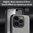 thumbnail image 5 of For Iphone 14 Pro Skin Feel Magnetic Leather Back Phone Case, 5 of 5