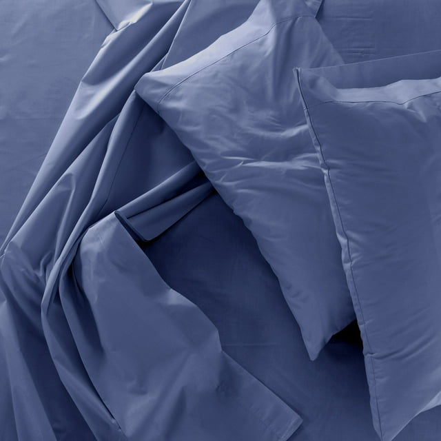 Cotton House - Bamboo Sheet Set, Hypoallergenic, Double Size, Blue