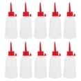 thumbnail image 1 of Shisuyan Condiment Squeeze Bottle Red Plastic 10Pcs 5.5x2x2In, 1 of 8