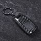 thumbnail image 4 of Funda para llave negra con textura de fibra de carbono de 3 botones compatible con A6/Q5/A5/Q2/A8/A4/A3/Q3, 4 of 8
