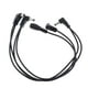 thumbnail image 1 of 1 A 4 Daisy Chain Para Pedal De Guitarra Cable De Enchufe Múltiple - Ángulo, 1 of 7