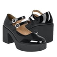 thumbnail image 1 of ZAPATOS DAMA SALAMANDRA 28302 CHAROL NEGRO, 1 of 4