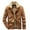 45 Khaki, variant on guisaled Men's Winter Jacket Thick Thermal Warm Fleece Lined Coat Trucker Lapel Collar Work Cargo Sherpa Jackets wiht Pockets s