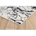 thumbnail image 4 of Maz Collection Polyester Beige And Navy 3'9" X 5'9" Area Rugs MZ0346, 4 of 4