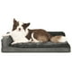 thumbnail image 3 of Cama ortopédica para perros WINDRACING impermeable para perros grandes, color gris, 3 of 7