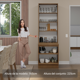 thumbnail image 4 of Kit Gabinete Bajo con Armario de Vidrio Madesa Glamy 70 MB 01, 4 of 12
