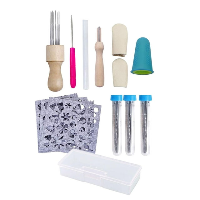 52pcs Needle ing with ing Needles Awl Beginner DIY Wool Supplies
