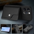 thumbnail image 2 of FOXDOCK Case for iPhone 13 pro RFID-Blocking Card Holder - Stylish Button Closure Design, 2 of 4