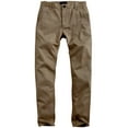 thumbnail image 5 of Matchstick Men’s Slim-Fit Flat Front Tapered Casual Chino Pants, 5 of 10