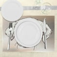 thumbnail image 3 of Ambesonne Dog Place Mats Set of 4, Hipster Puppy Glasses, Standard Size, White Tan Brown, 3 of 6
