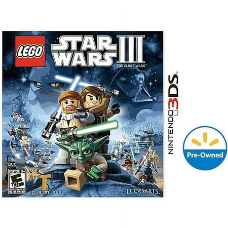 Lego Star Wars 3 Clone Wars (3DS) - Pre-Owned