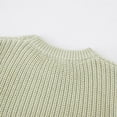 thumbnail image 6 of Gubotare Sweaters for Toddler Girls Girls Fall Winter Fashion Sweaters Long Sleeve Crew Neck Casual Loose Lightweight Cozy Tops 2T 3T (Mint Green,2-3 Years), 6 of 9