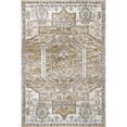 thumbnail image 2 of nuLOOM Rachael Medallion Bordered Area Rug, 5' x 8', Beige, 2 of 2