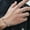B421-2, variant on Creative Butterfly Link Chain Bracelet Connected Finger Ring Bangle Bracelets for Women Linked Hand Harness Couple Jewelry Gifts