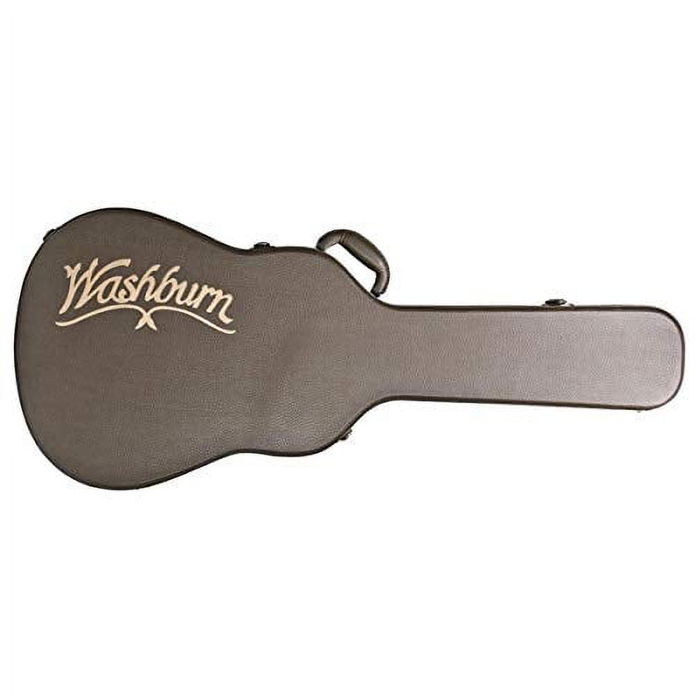 Washburn GCGADLX-U Deluxe Acoustic Electric Guitar with Case Grand Auditorium