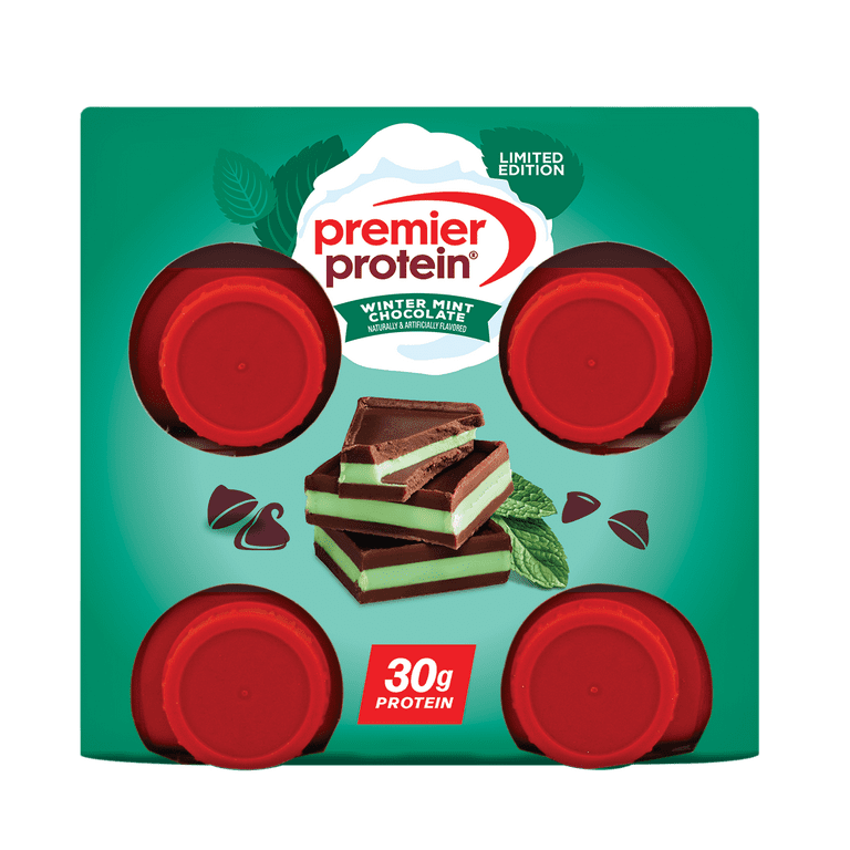 Premier Protein Shake, Winter Mint Chocolate Limited Time, 30g