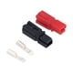 thumbnail image 4 of Conectores Powerpole módulo único de conector de batería de 30 A 600 V con terminal de cobre plateado para conexión de batería Higoodz Otros, 4 of 8