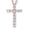 5-Cross Rode, variant on MomentWish Cross Necklace for Women 1 Carat Moissanite Cross Pendant 925 Sterling Silver Easter Christian Birthday Jewelry Gifts