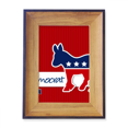thumbnail image 1 of America Donkey Emblem Democrat Photo Frame Exhibition Display Art Desktop Painting, 1 of 3