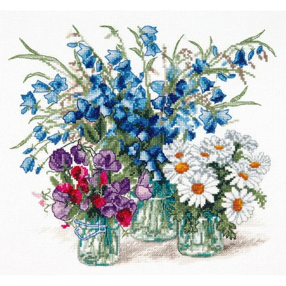 Counted cross stitch kit The scent of the meadows M-516C