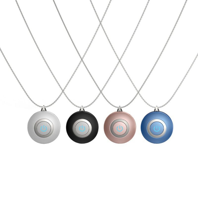 Life Time About 48 Hours with Full Charged. SMALLBABOON 21.65 x 6.29 Personal Wearable Necklace Air Purifier Mini Portable USB Charging Negative Ion Generator Low Noise A