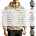 thumbnail image 3 of WRKEKC Lightweight Hooded Windbreaker for Men Quick Dry Zip-Up Casual Outerwear with Elastic Cuffs for Everyday Outdoor Activities, 3 of 9