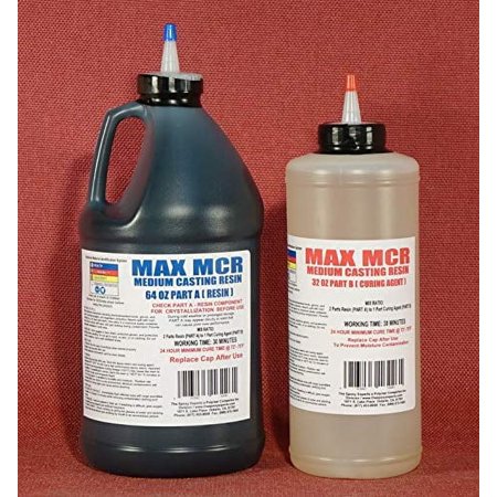 MAX MCR Electronic Grade Epoxy Resin System - 3/4 Gallon Kit for Electrical Insulation, Electronic Potting, Encapsulating, Waterproffing, Masking Sealant, Circuit Board, Induction Coil