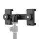thumbnail image 5 of Soporte para teléfono Soporte para teléfono doble Adaptador de montaje en trípode Disparo vertical horizontal con mini cabeza esférica para teléfono Selfie Video Transmisión en vivo Chat Abanopi Soporte para teléfono, 5 of 7