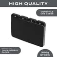 thumbnail image 5 of 4x6 Index Card Alphabet Tab Dividers 24 pcs (Black), 5 of 5