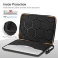 thumbnail image 4 of Funda para portátil FINPAC para MacBook Air/Pro de 15 a 16 pulgadas, color oliva, 4 of 7