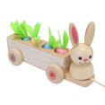 thumbnail image 3 of Coche de juguete a juego con rábano para niños pequeños, Coche a juego con rábanos para niños pequeños, juguetes educativos de madera para coches de zanahoria, juguetes educativos de madera el, 3 of 9