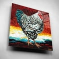 thumbnail image 5 of Epic Art 'Fancy Chicken I' by Carolee Vitaletti, Acrylic Glass Wall Art, 12"x12", 5 of 8