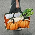 thumbnail image 7 of Maple Ieaf Pumpkin Large Oxford Cloth Decorative Box Shopping Bag Collapsible Bucket, 7 of 7