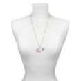 thumbnail image 3 of Delight Jewelry Keep Calm Grandma is Here - Hot Pink Heart Nurse Strong Zoe Necklace, 3 of 4
